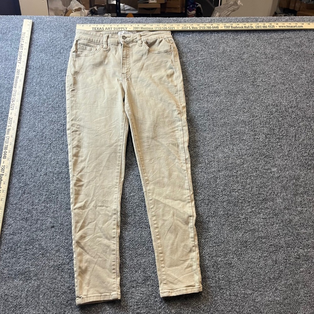 BKE Pants Womens Size 27 Tan Skinny Lyocell Rayon Stretch Casual BKE122S